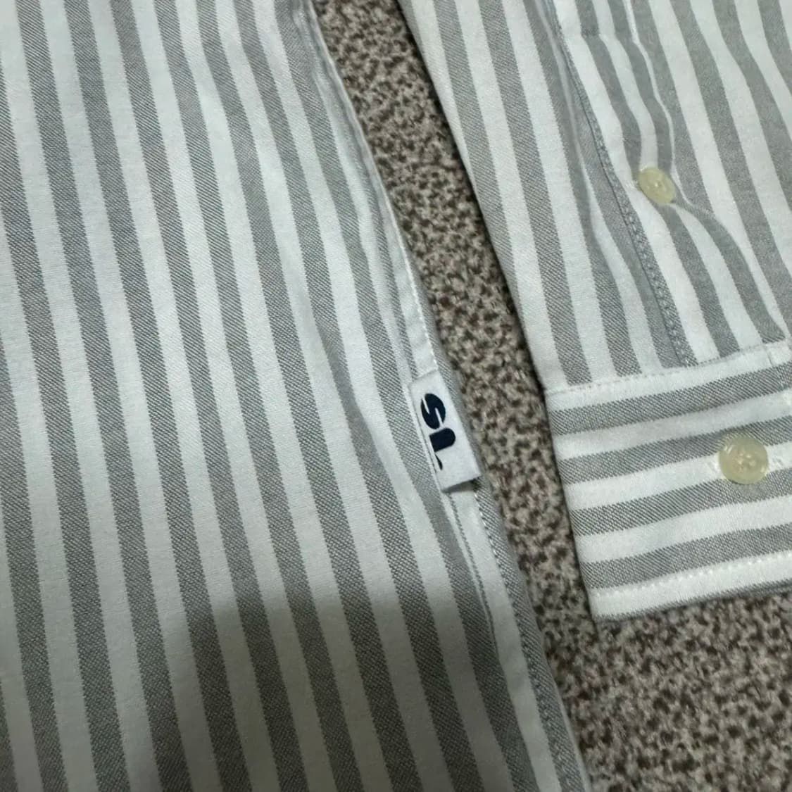 M 라퍼지스토어 스트라이프 셔츠 상품이미지5