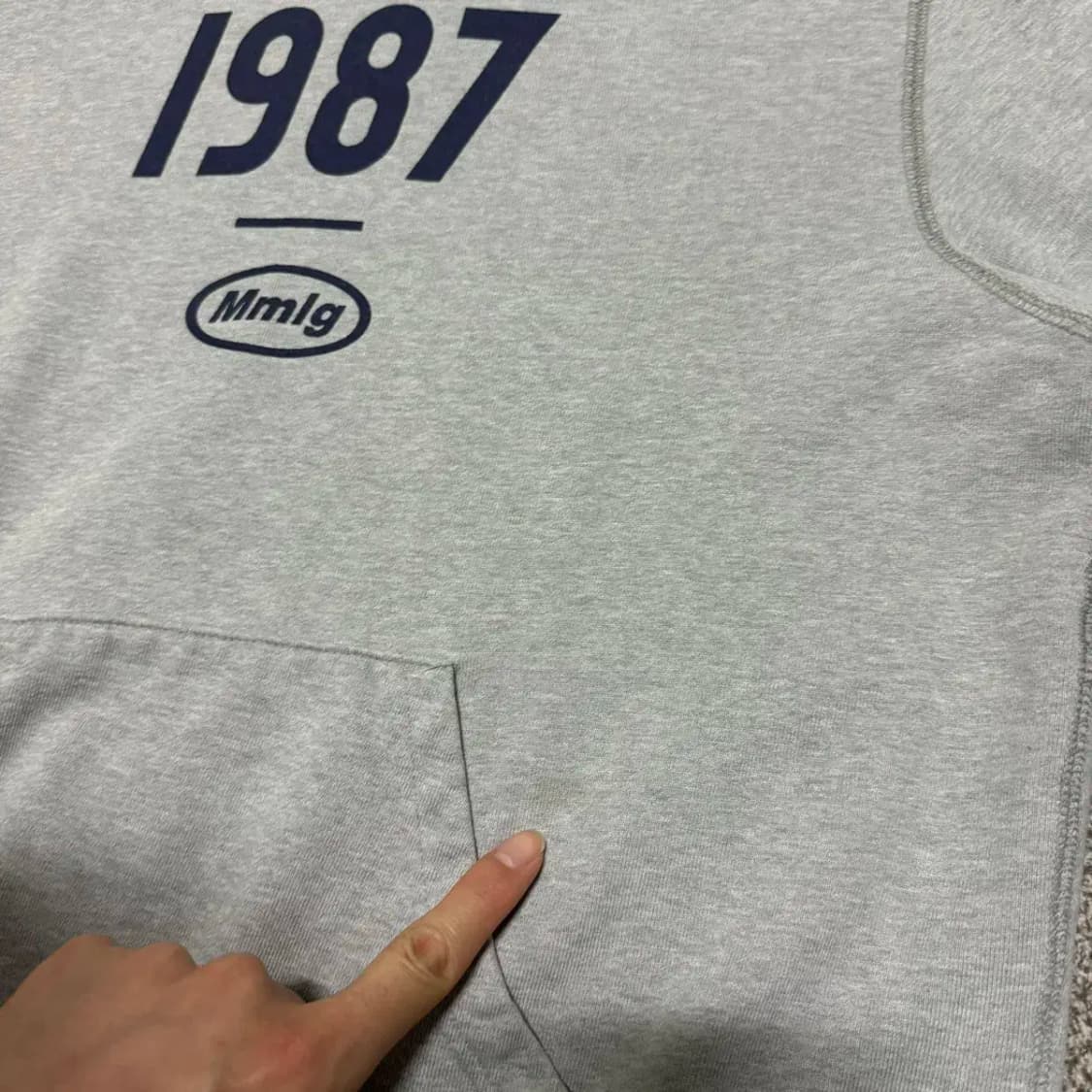 M Mmlg 1987 후드티 상품이미지3