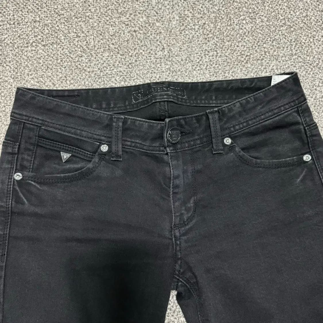 26 게스 흑청바지 여성 상품이미지6
