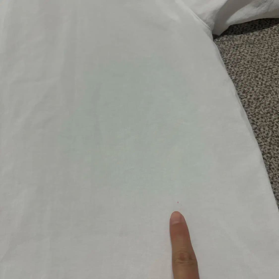 M 무신사스탠다드 화이트 반팔 셔츠 상품이미지6