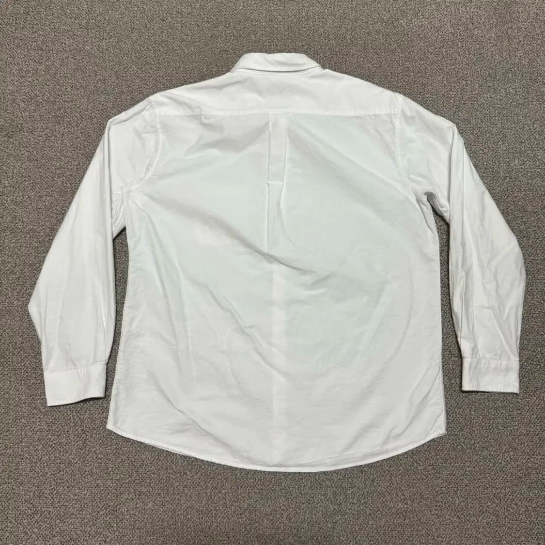 2xl 무신사스탠다드 화이트 셔츠 릴렉스핏 상품이미지6