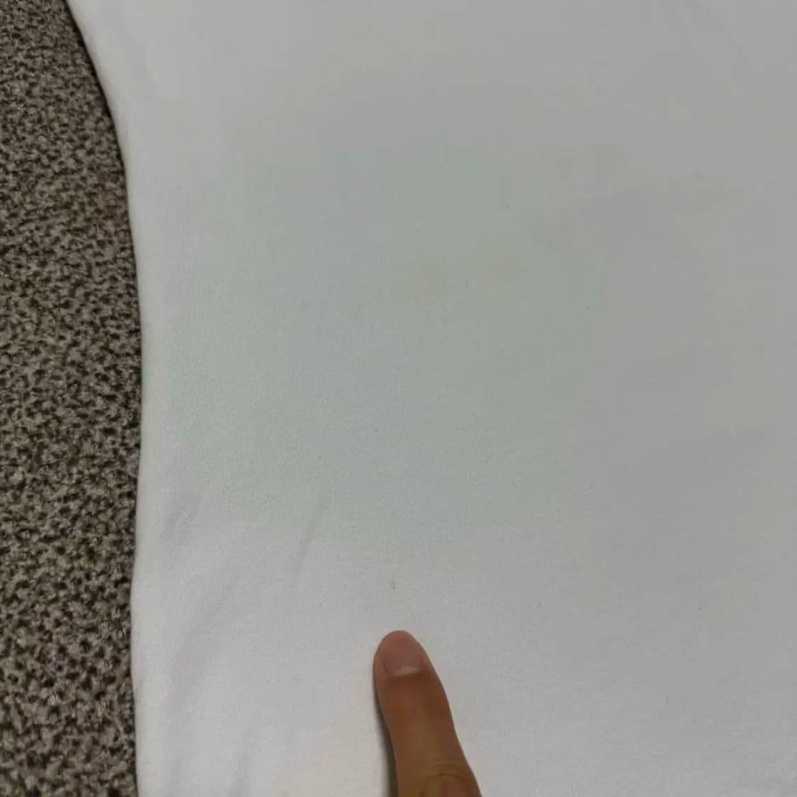 L 타미힐피거 화이트 반팔 카라티 여성 상품이미지4