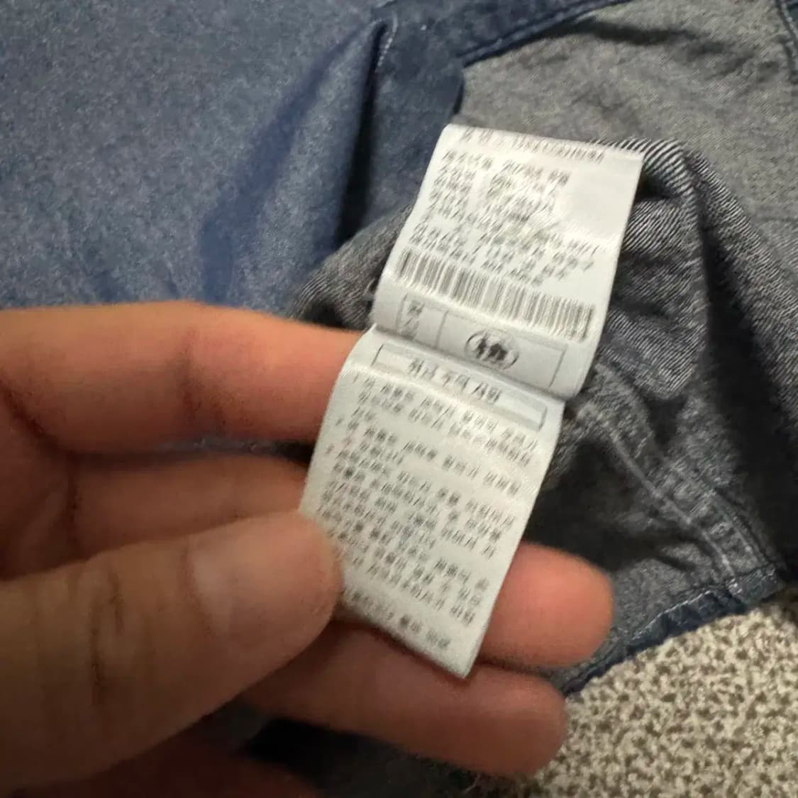 L 그루브라임 데님 셔츠 상품이미지5