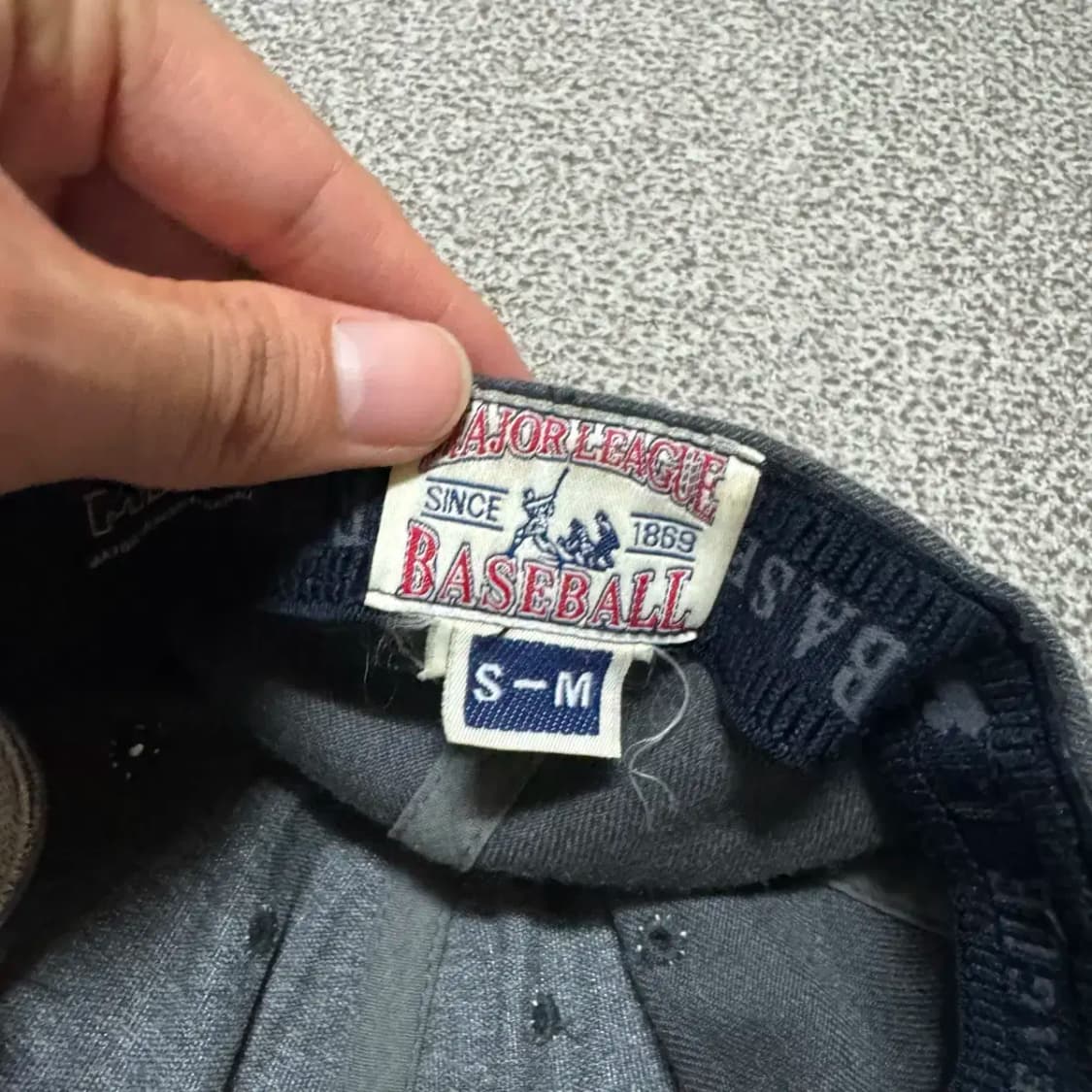 S-M 엠엘비 뉴욕양키즈 볼캡 상품이미지7