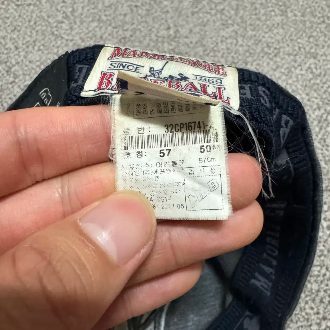S-M 엠엘비 뉴욕양키즈 볼캡 상품이미지8