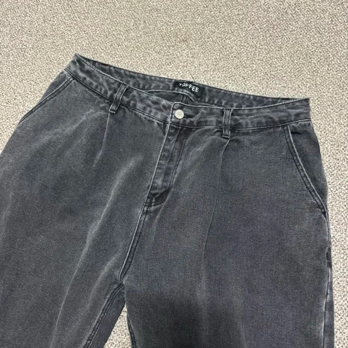 XL 토피 흑청바지 상품이미지2