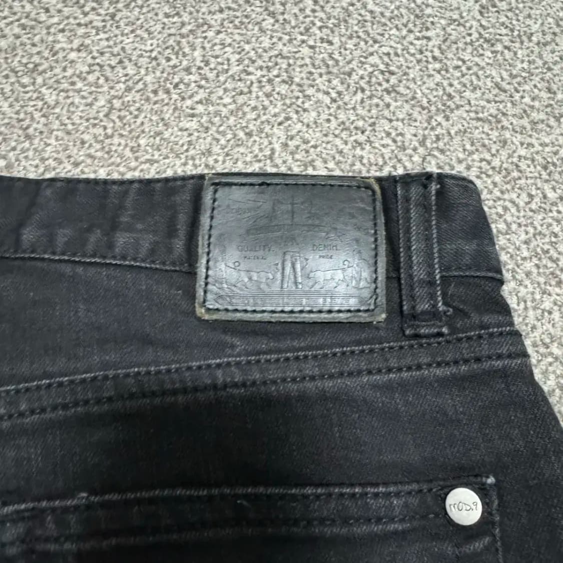 30 모드나인 흑청바지 상품이미지3