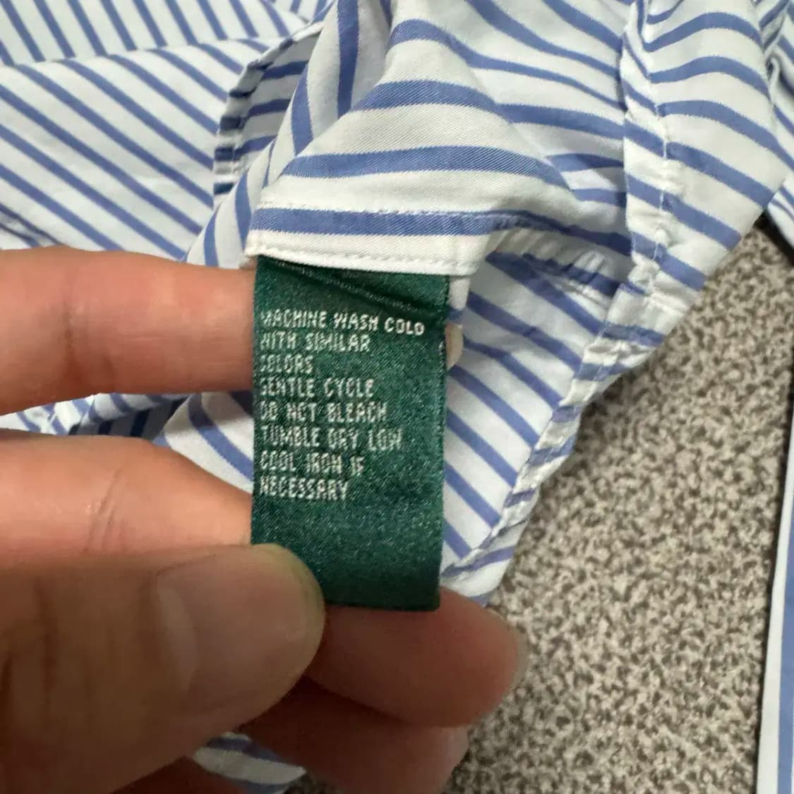 S 폴로랄프로렌 스트라이프 셔츠 여성 상품이미지5