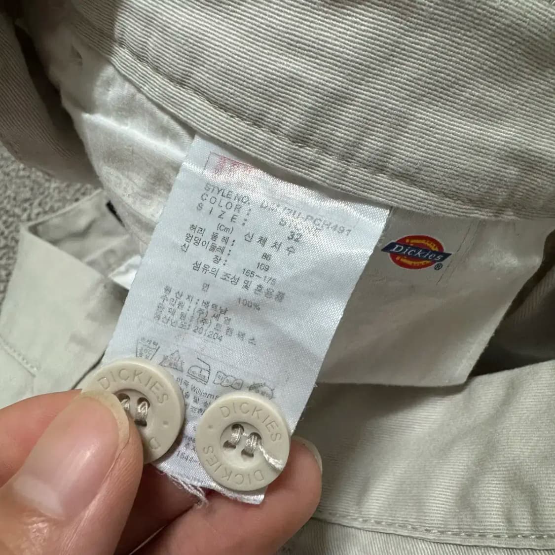 32 디키즈 면 반바지 상품이미지4