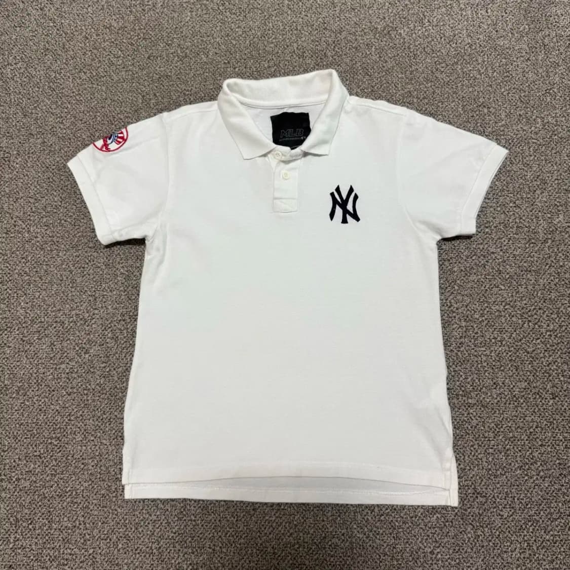 90 엠엘비 뉴욕양키즈 반팔 카라티 여성 상품이미지1