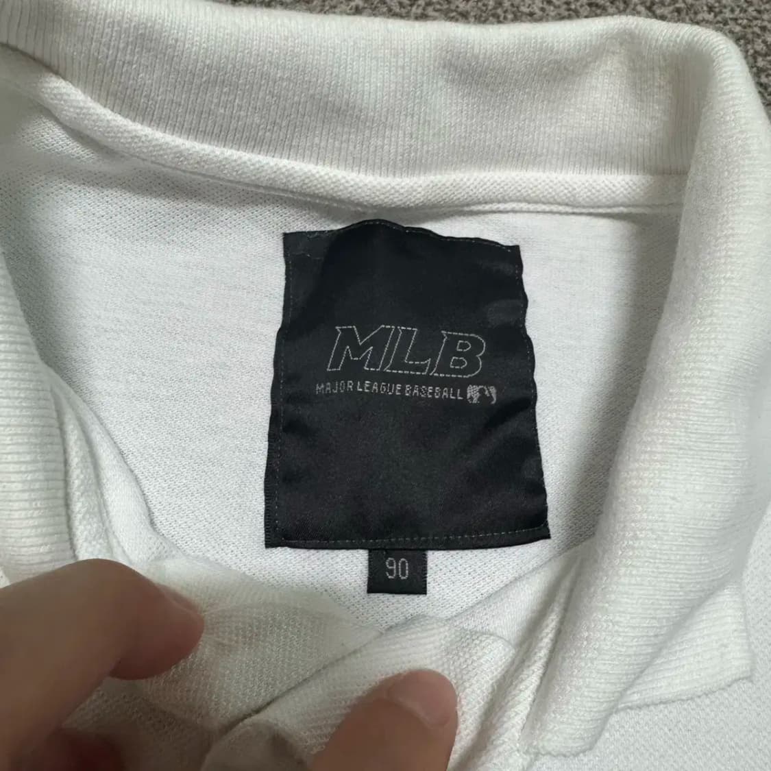 90 엠엘비 뉴욕양키즈 반팔 카라티 여성 상품이미지4