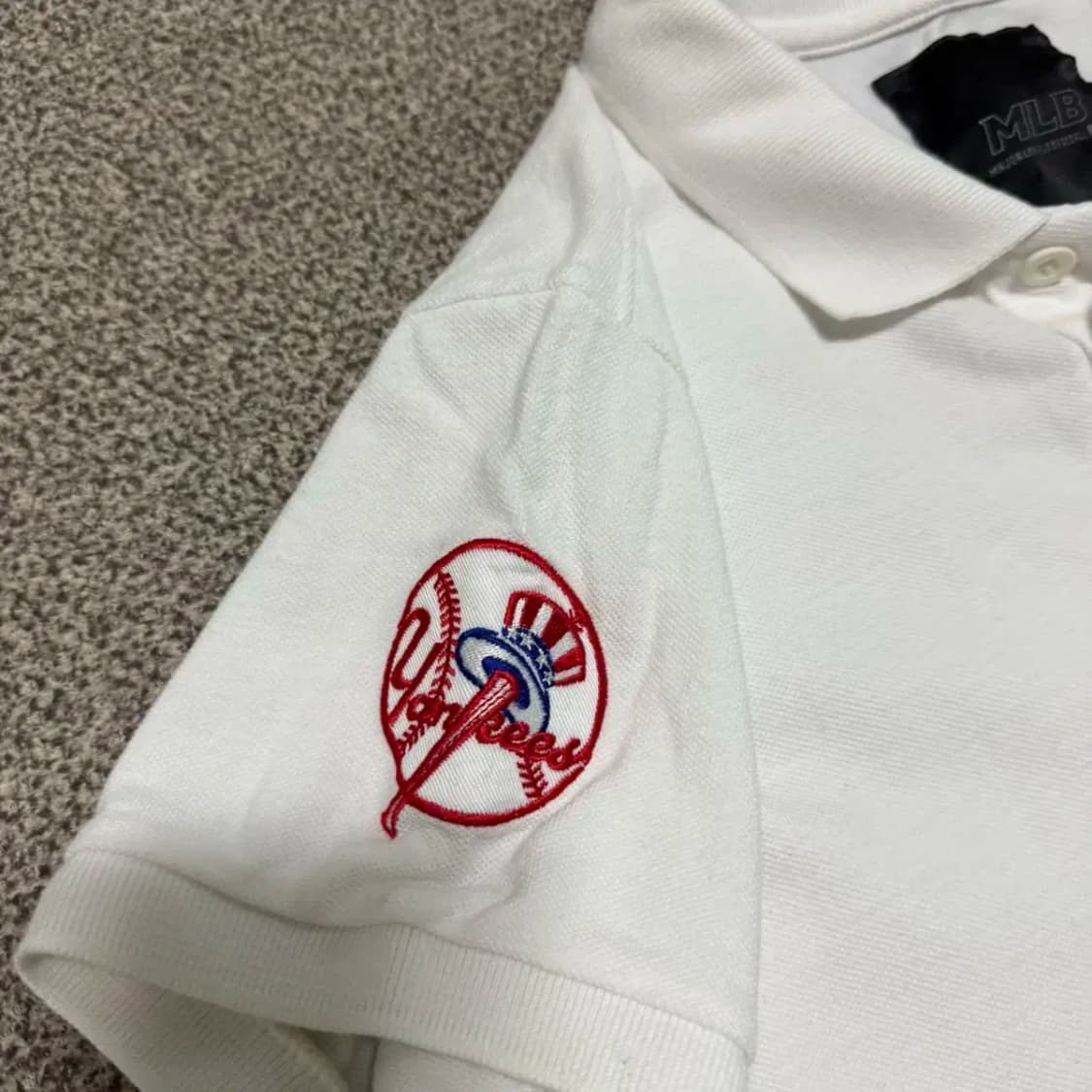 90 엠엘비 뉴욕양키즈 반팔 카라티 여성 상품이미지5