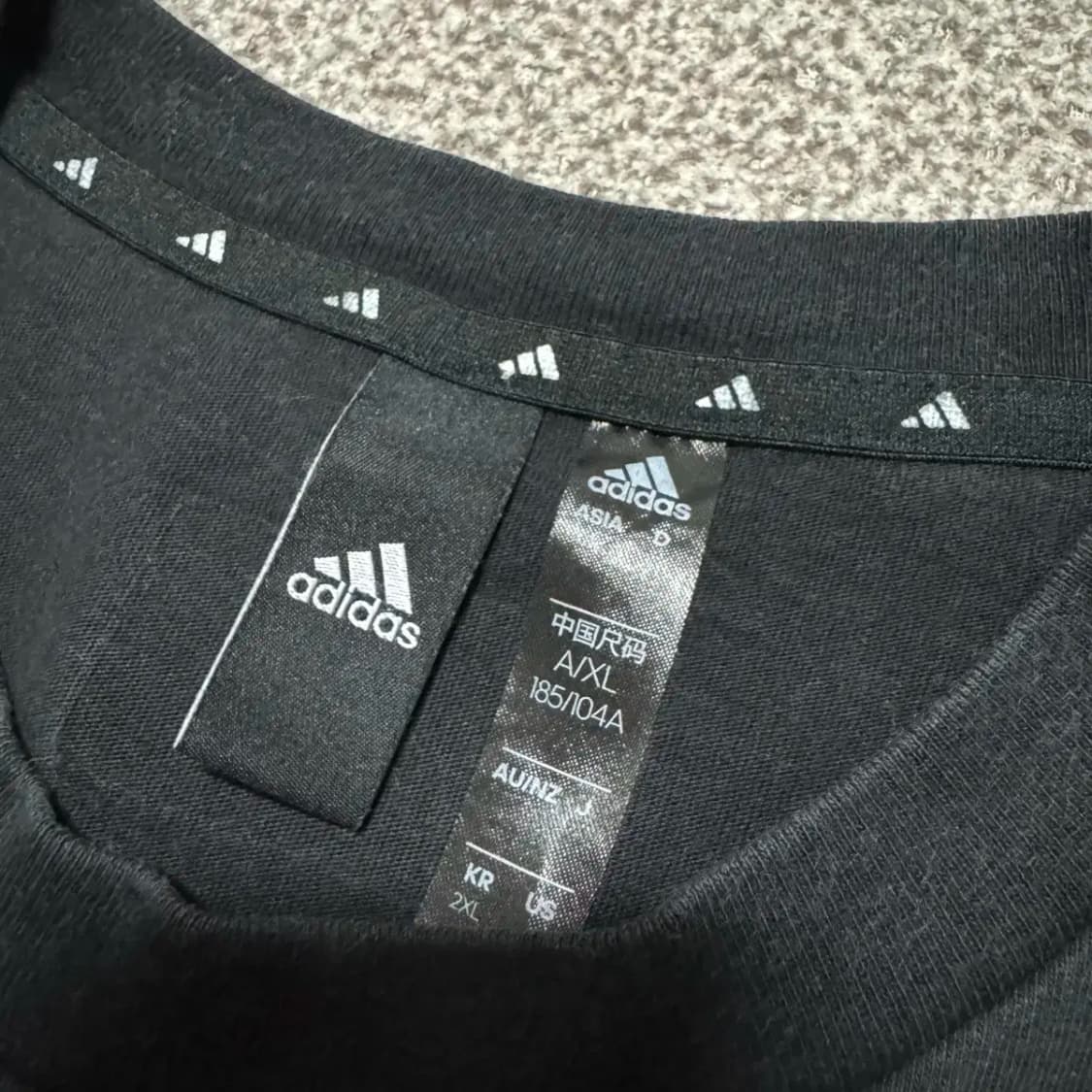 2xl 아디다스 빅로고 반팔 상품이미지4