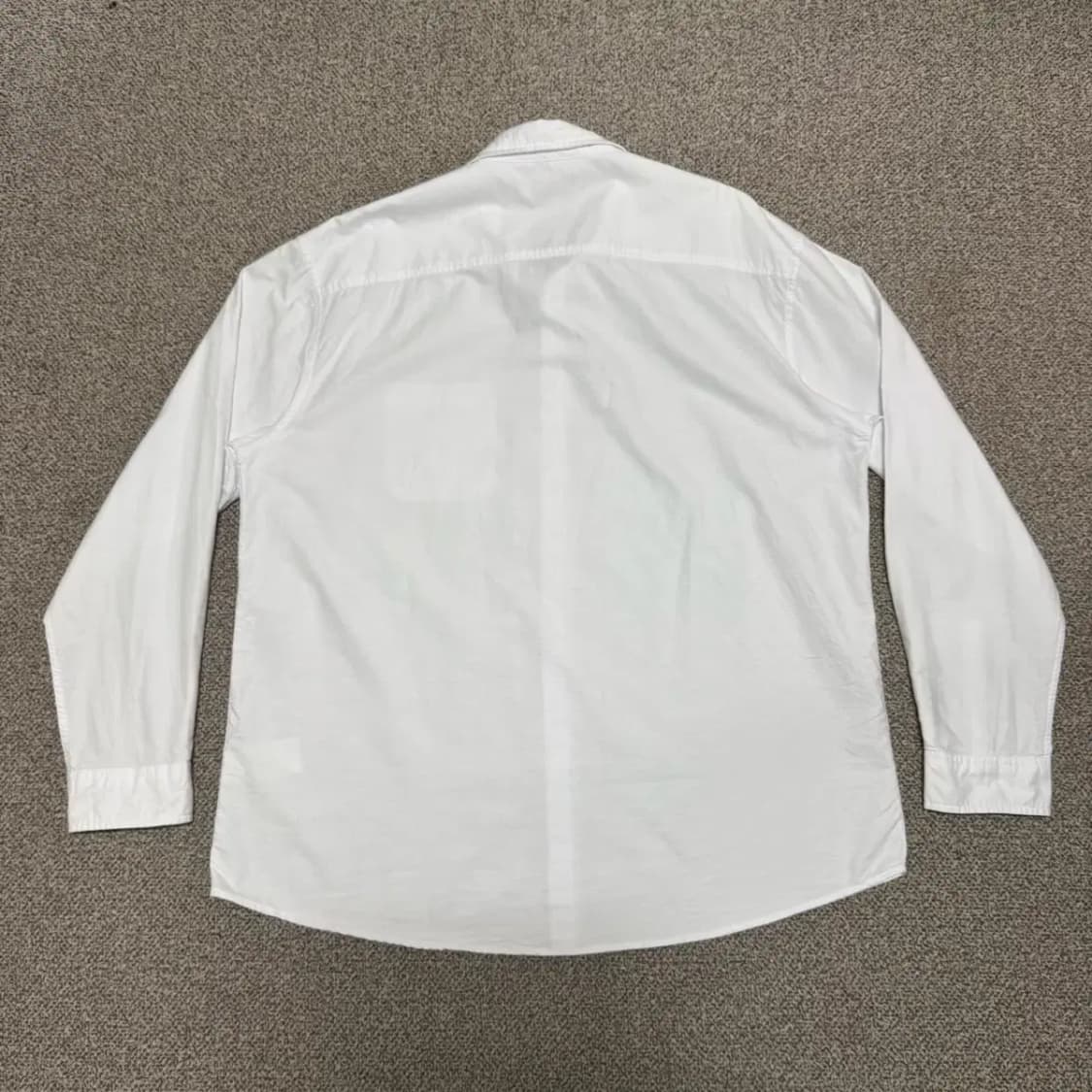 2xl 무신사스탠다드 화이트 셔츠 릴렉스핏 상품이미지6
