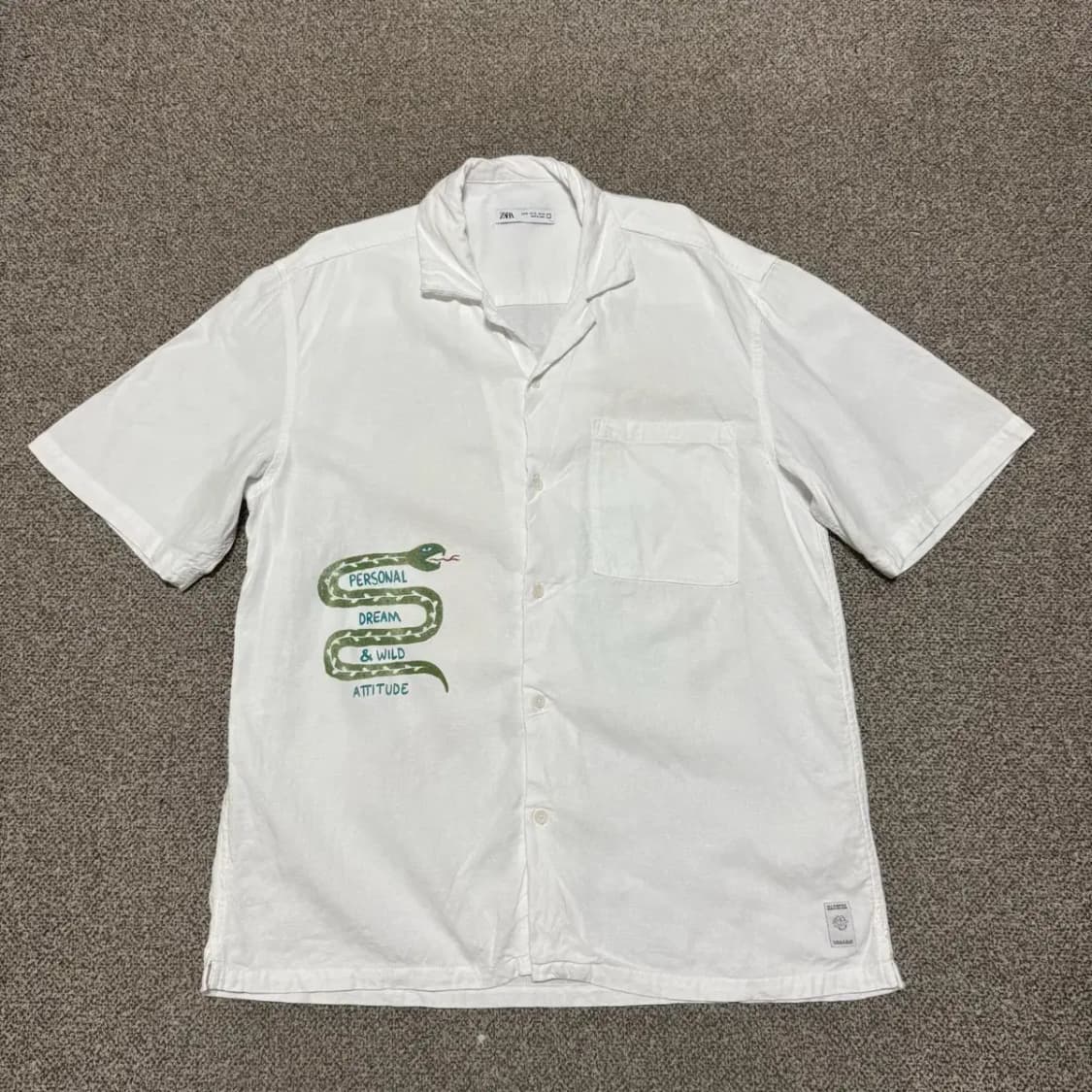 XL 자라 반팔 셔츠 상품이미지3