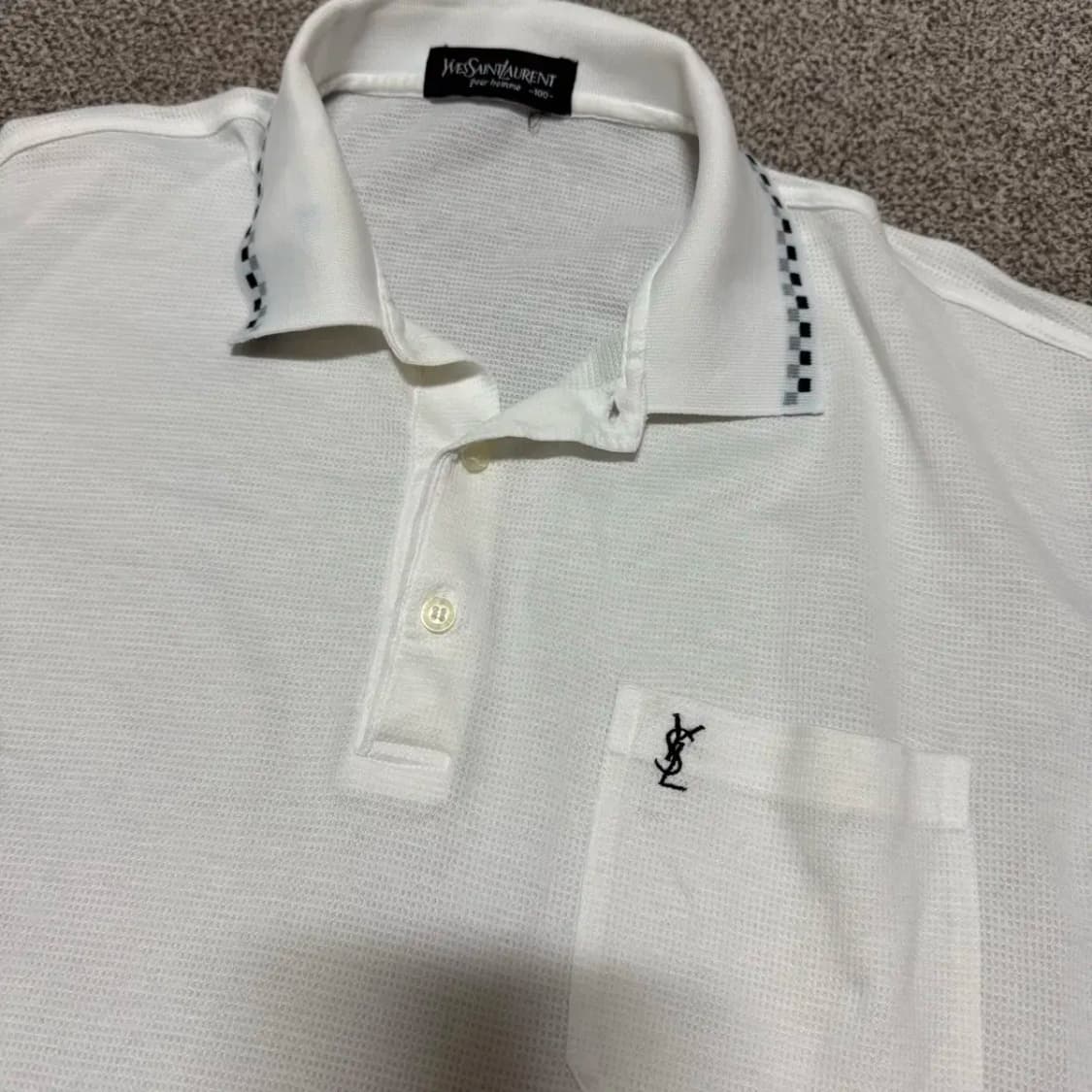 100 입생로랑 반팔 카라티 상품이미지2