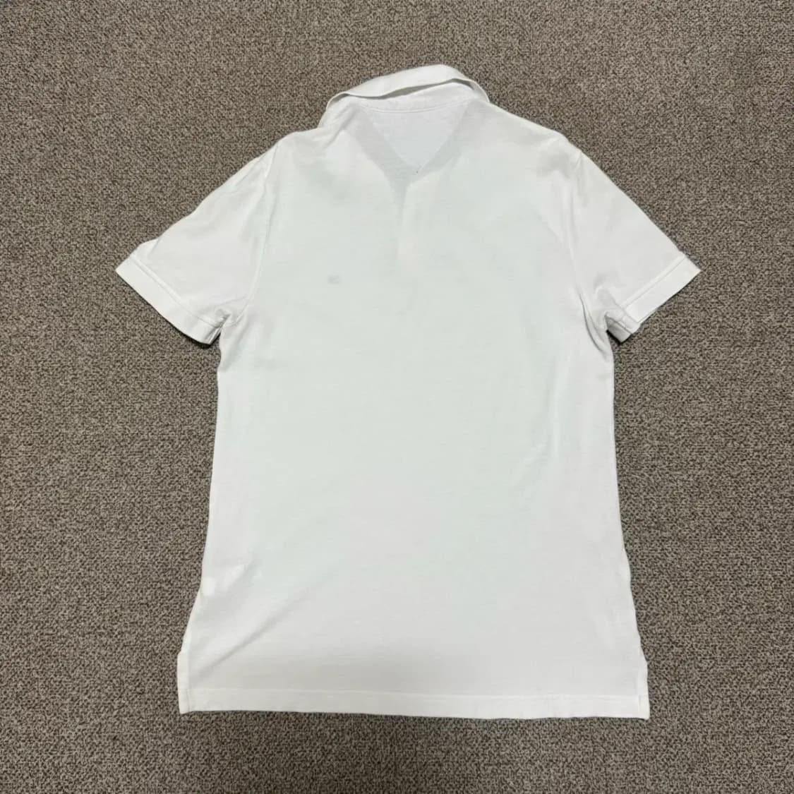 S 타미힐피거 화이트 반팔 카라티 상품이미지6