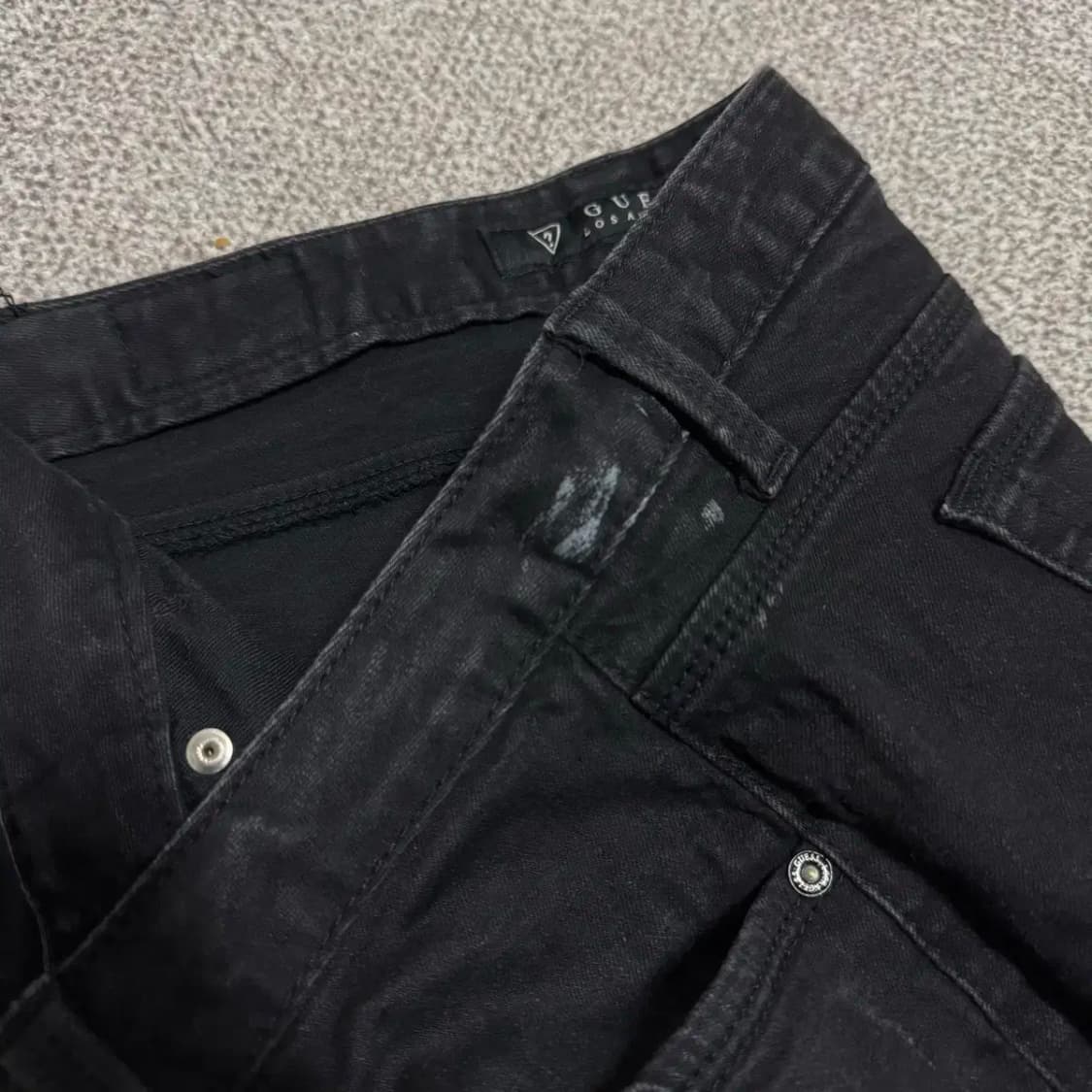 27 게스 흑청바지 여성 상품이미지10