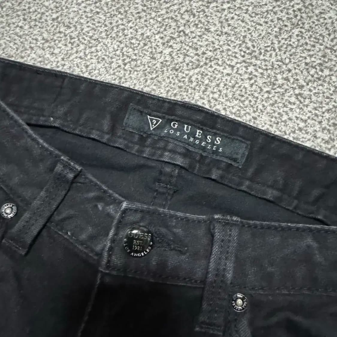 27 게스 흑청바지 여성 상품이미지7