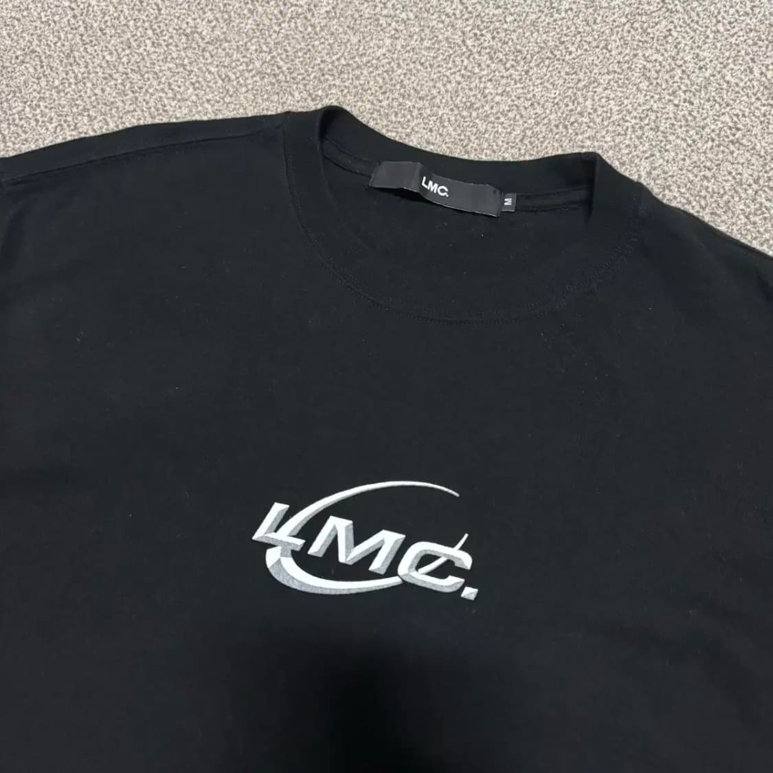 M LMC 블랙 레이어드 긴팔 티셔츠 상품이미지2