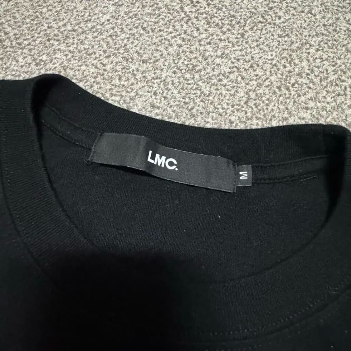 M LMC 블랙 레이어드 긴팔 티셔츠 상품이미지3