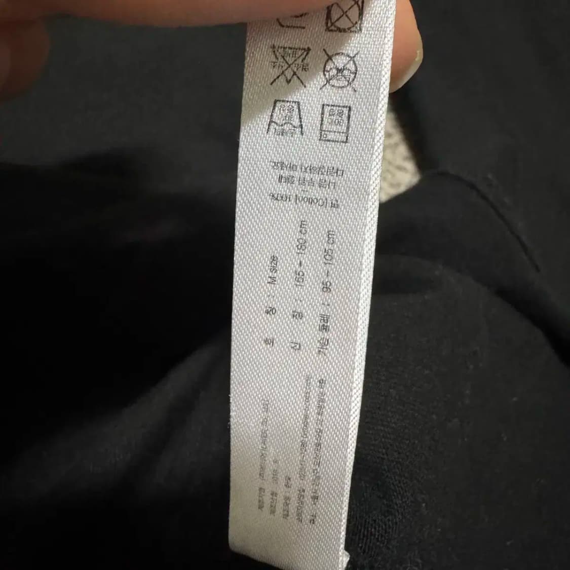 M LMC 블랙 레이어드 긴팔 티셔츠 상품이미지6