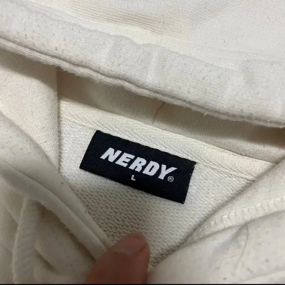 M 널디 로고 후드티 상품이미지3