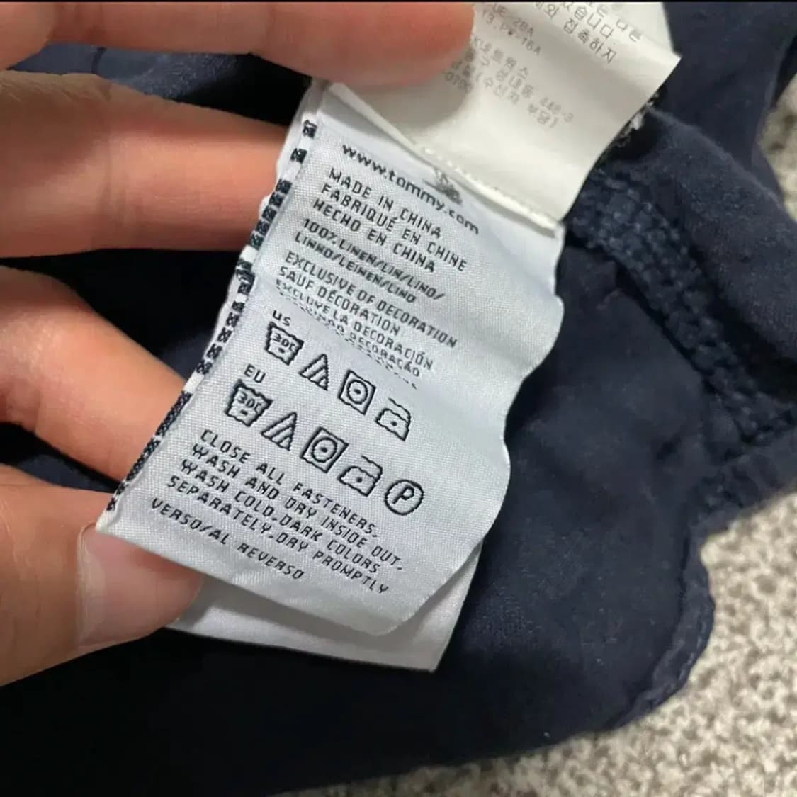 Xs 타미힐피거 반팔 셔츠 상품이미지5