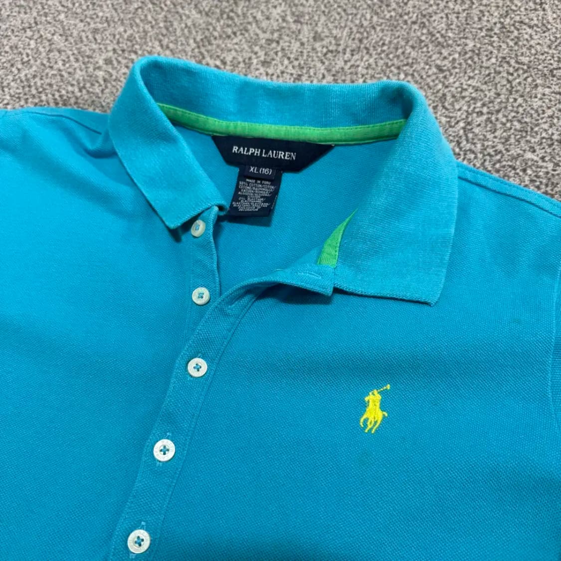 폴로랄프로렌 반팔 카라티 여성 주니어 상품이미지2