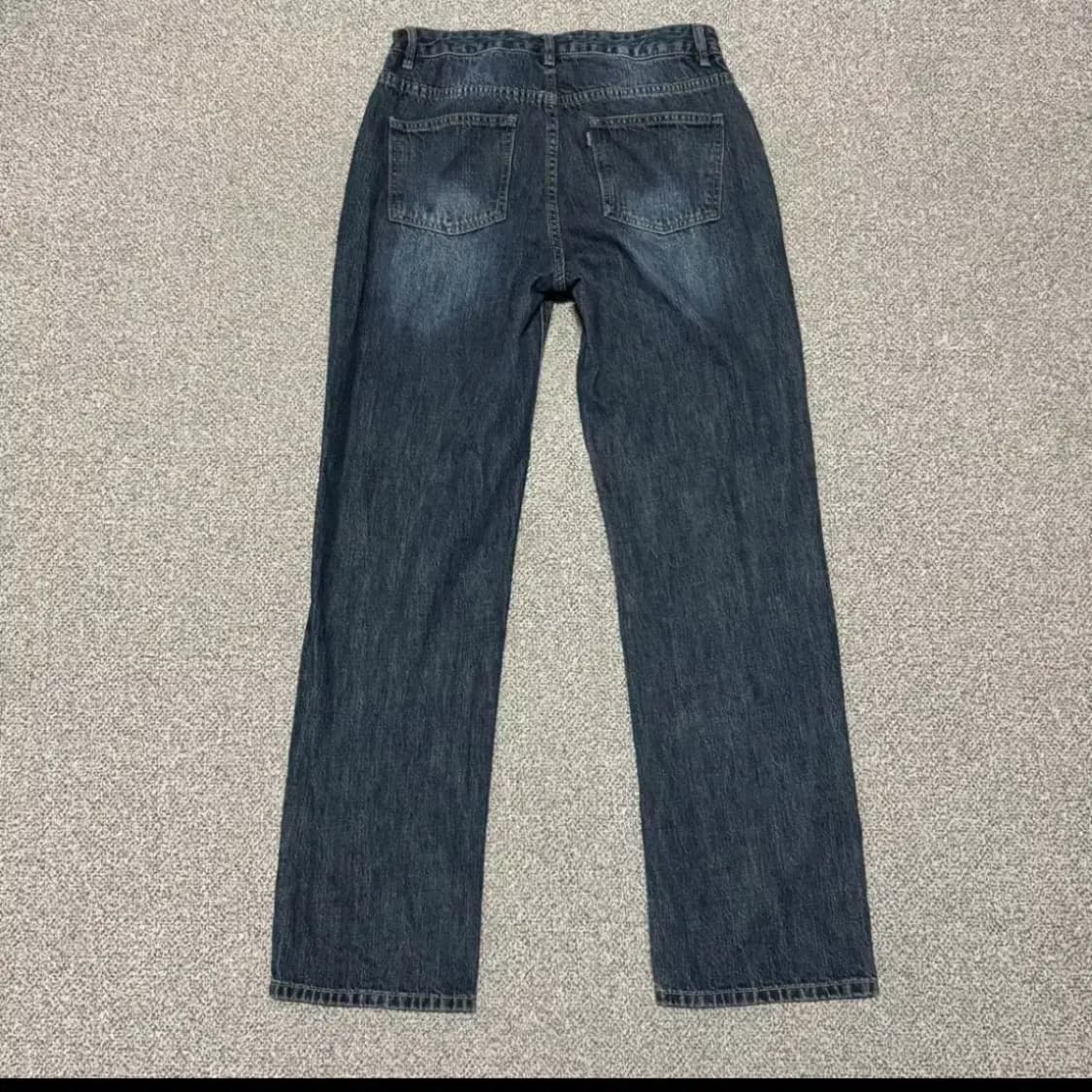 M 토피 데님 진청바지 상품이미지5