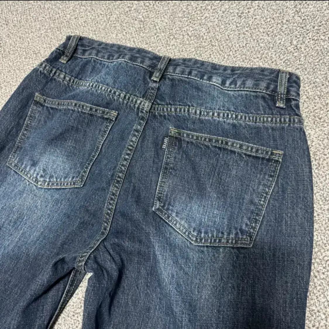 M 토피 데님 진청바지 상품이미지6