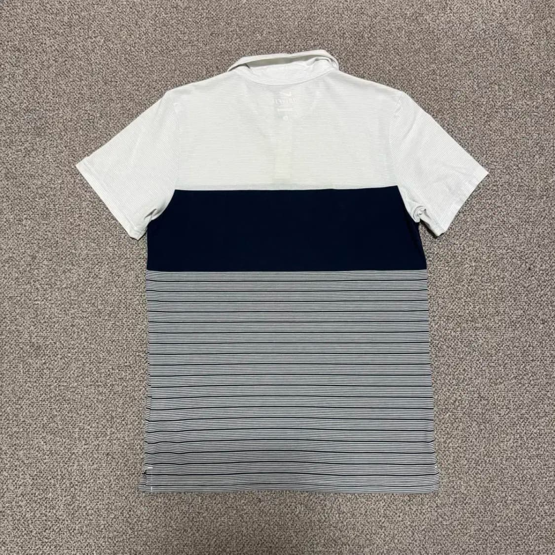 L 나이키 드라이핏 스트라이프 반팔 카라티 상품이미지6