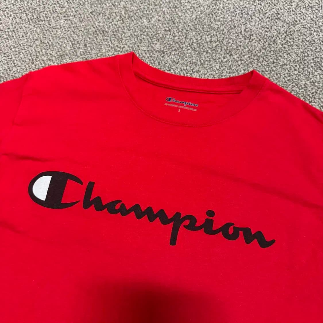 S 챔피온 빅로고 반팔 상품이미지2