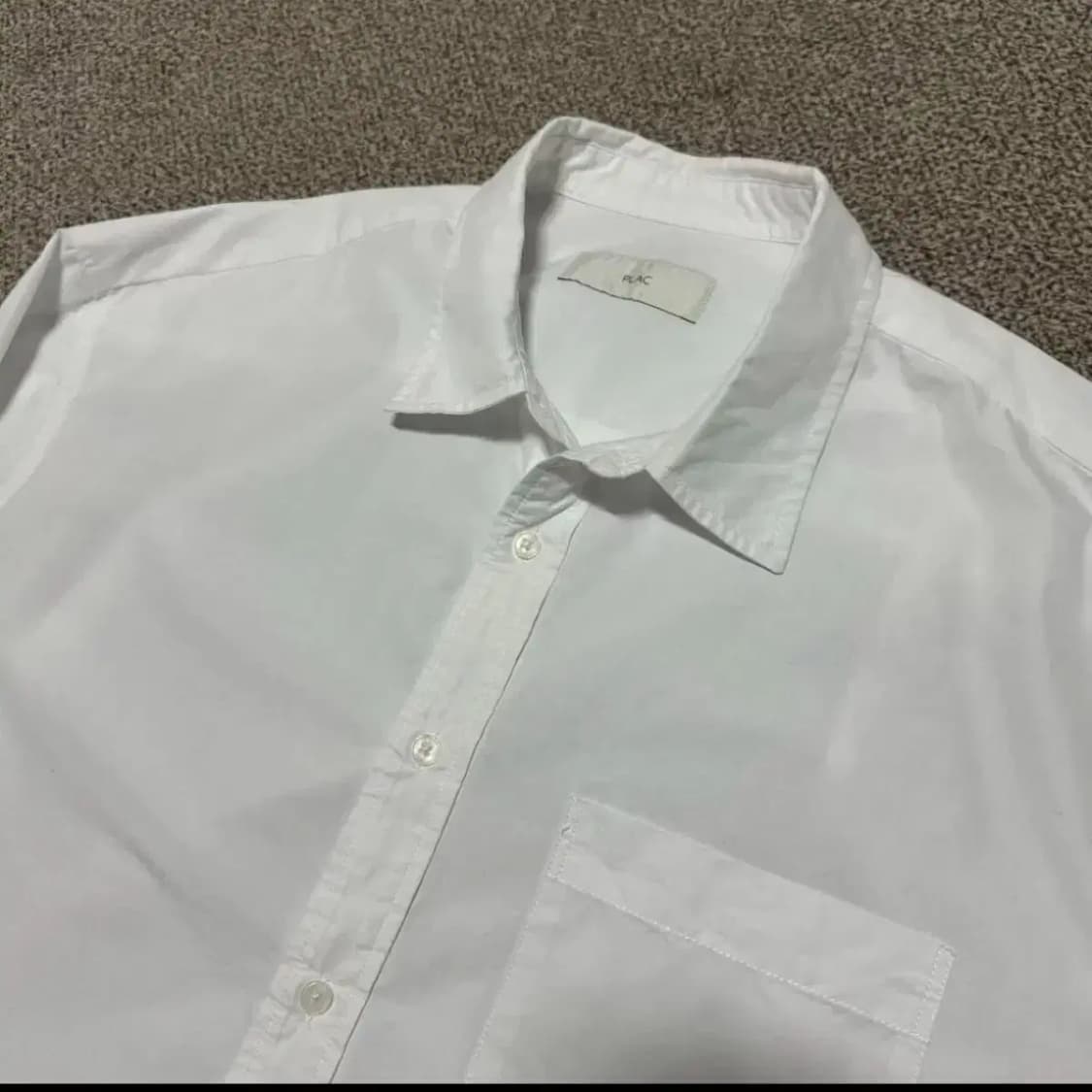 M 플랙 화이트 셔츠 상품이미지2