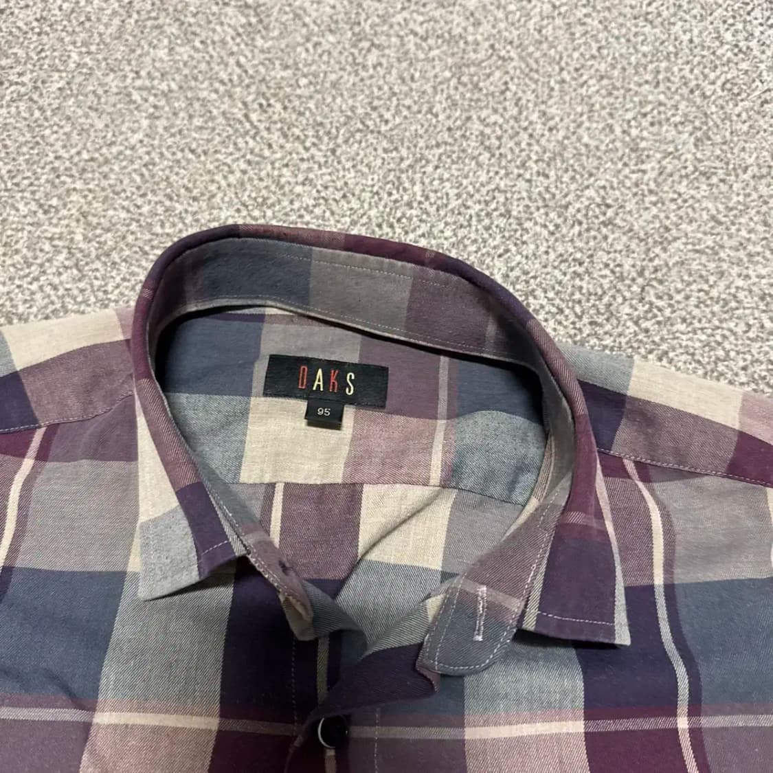 95 닥스 체크 셔츠 상품이미지3