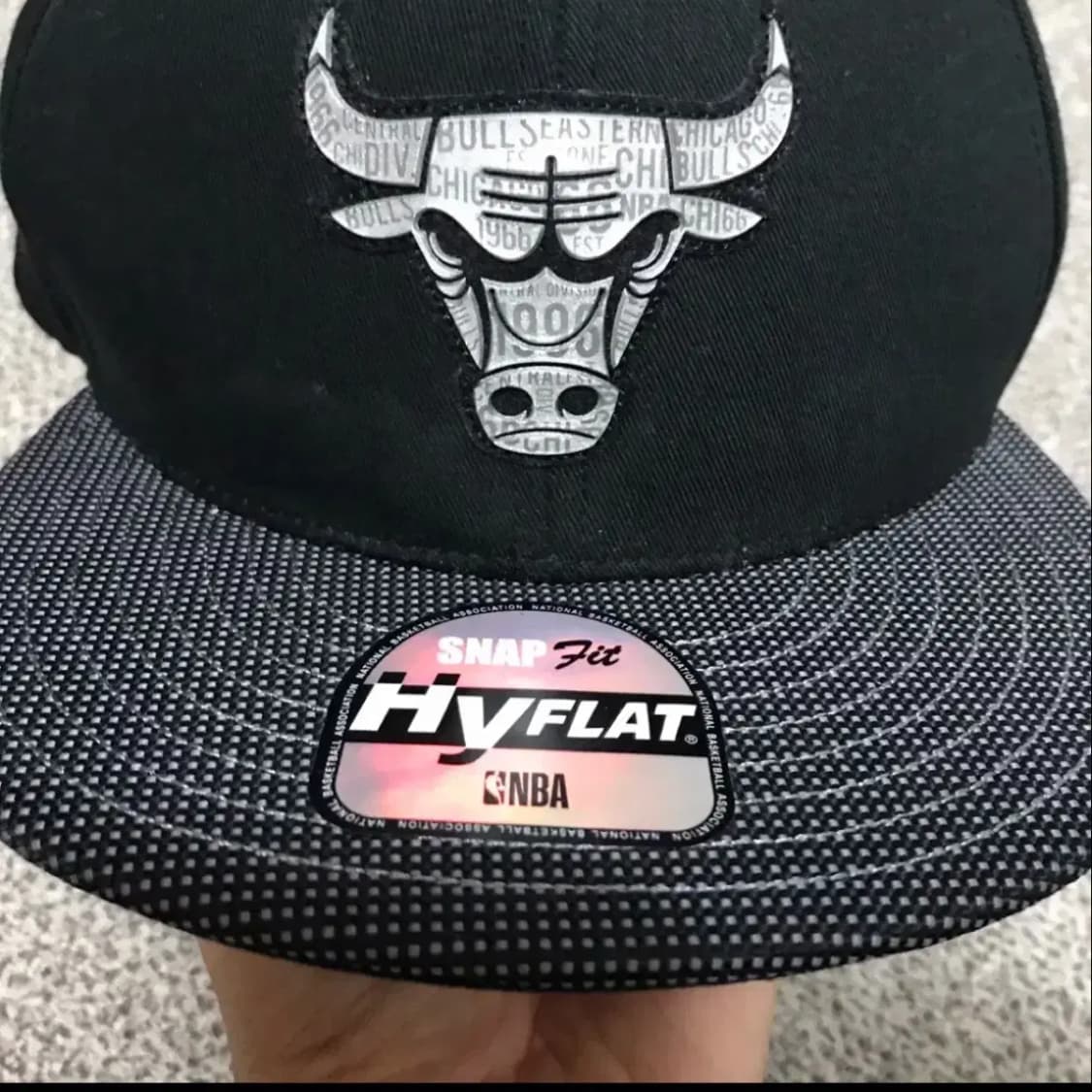NBA 시카고 불스 스냅핏 HYFLAT 스냅백 상품이미지2