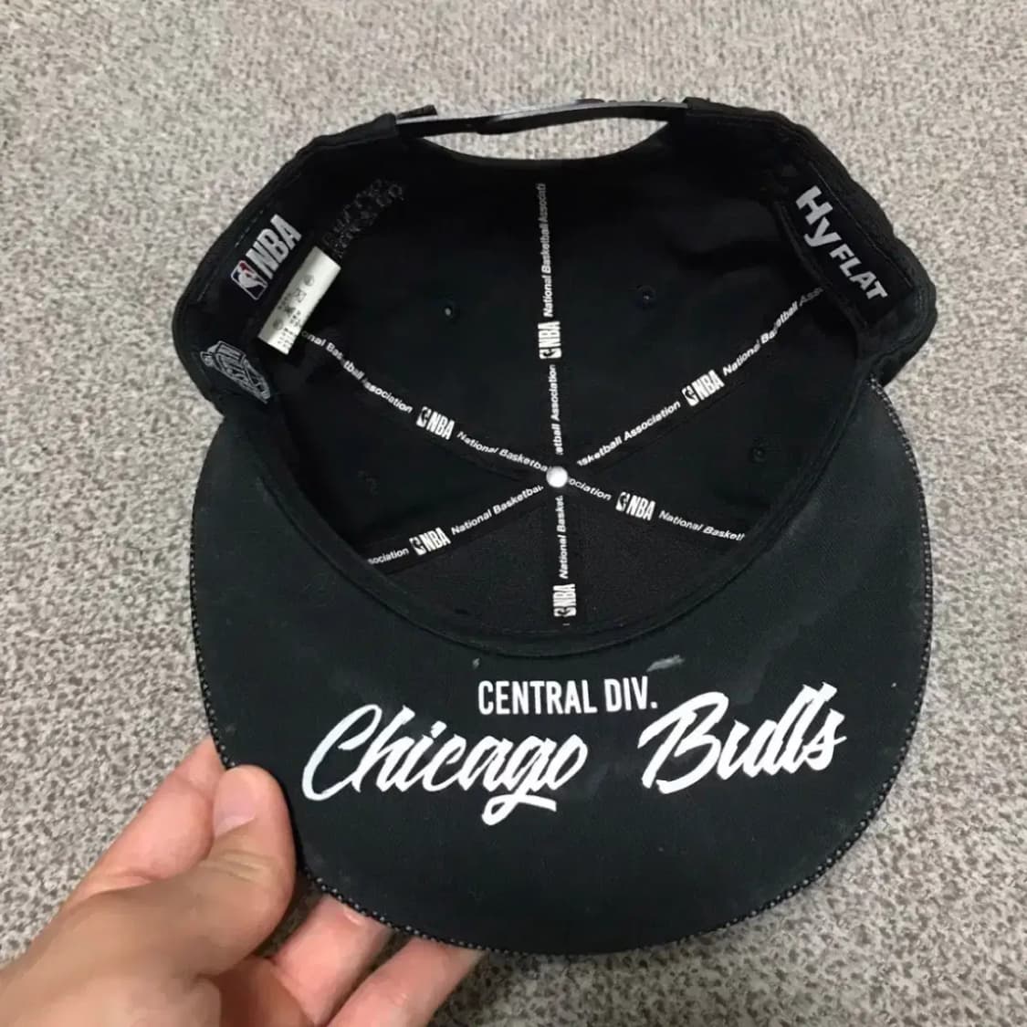 NBA 시카고 불스 스냅핏 HYFLAT 스냅백 상품이미지7