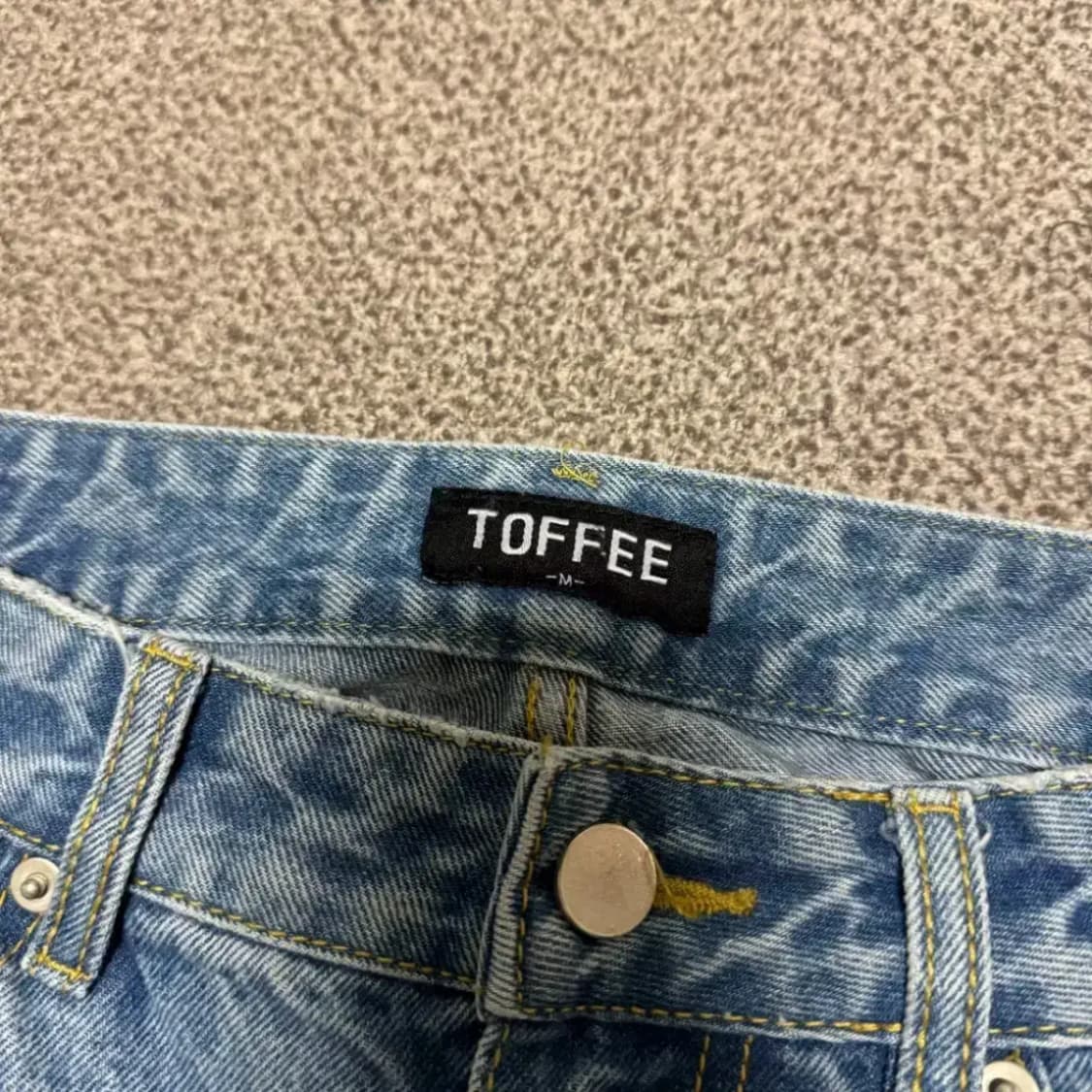 M 토피 TOFFEE 데님 청바지 상품이미지3