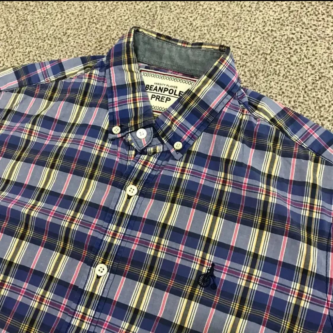 95 빈폴 반팔 체크 셔츠 상품이미지2