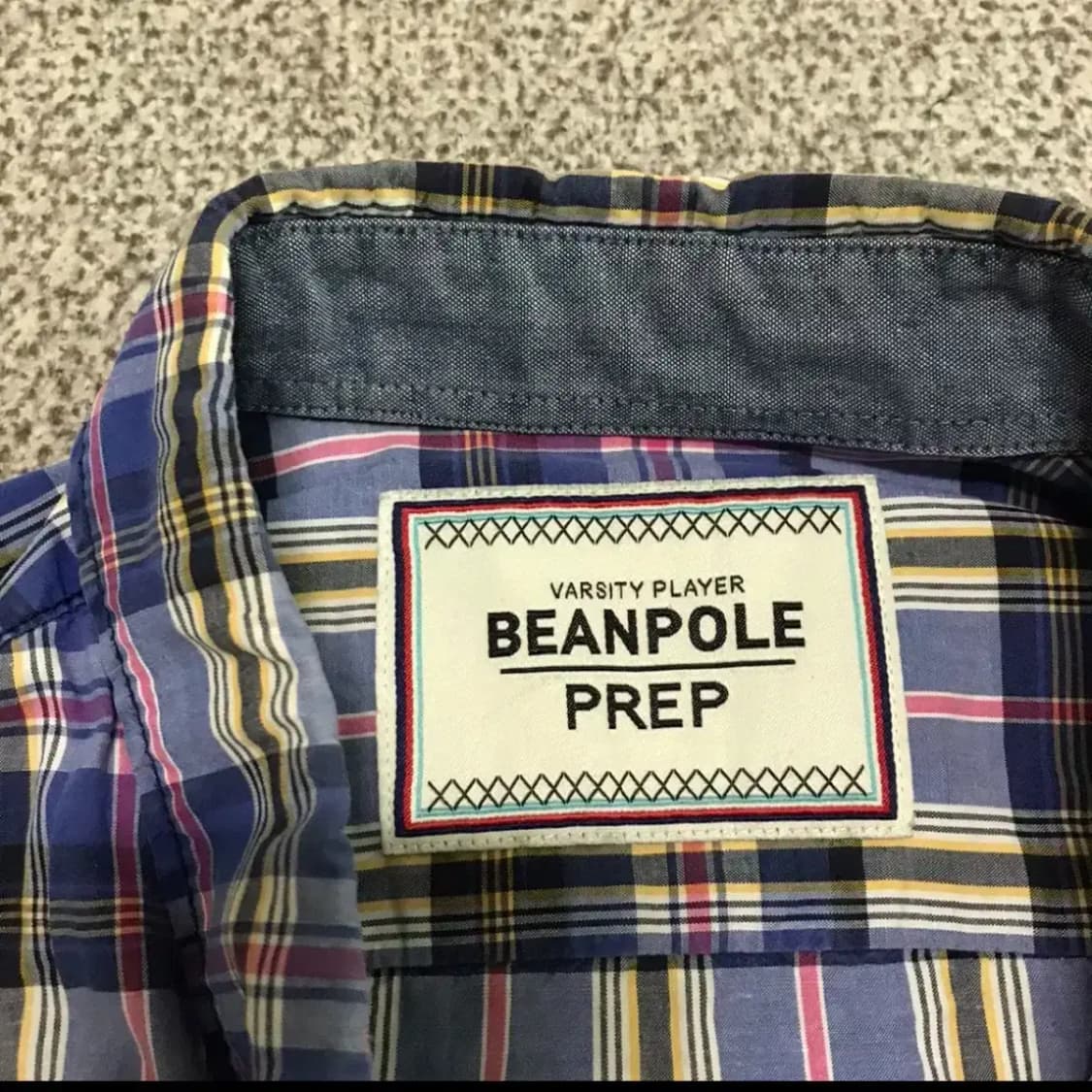 95 빈폴 반팔 체크 셔츠 상품이미지3