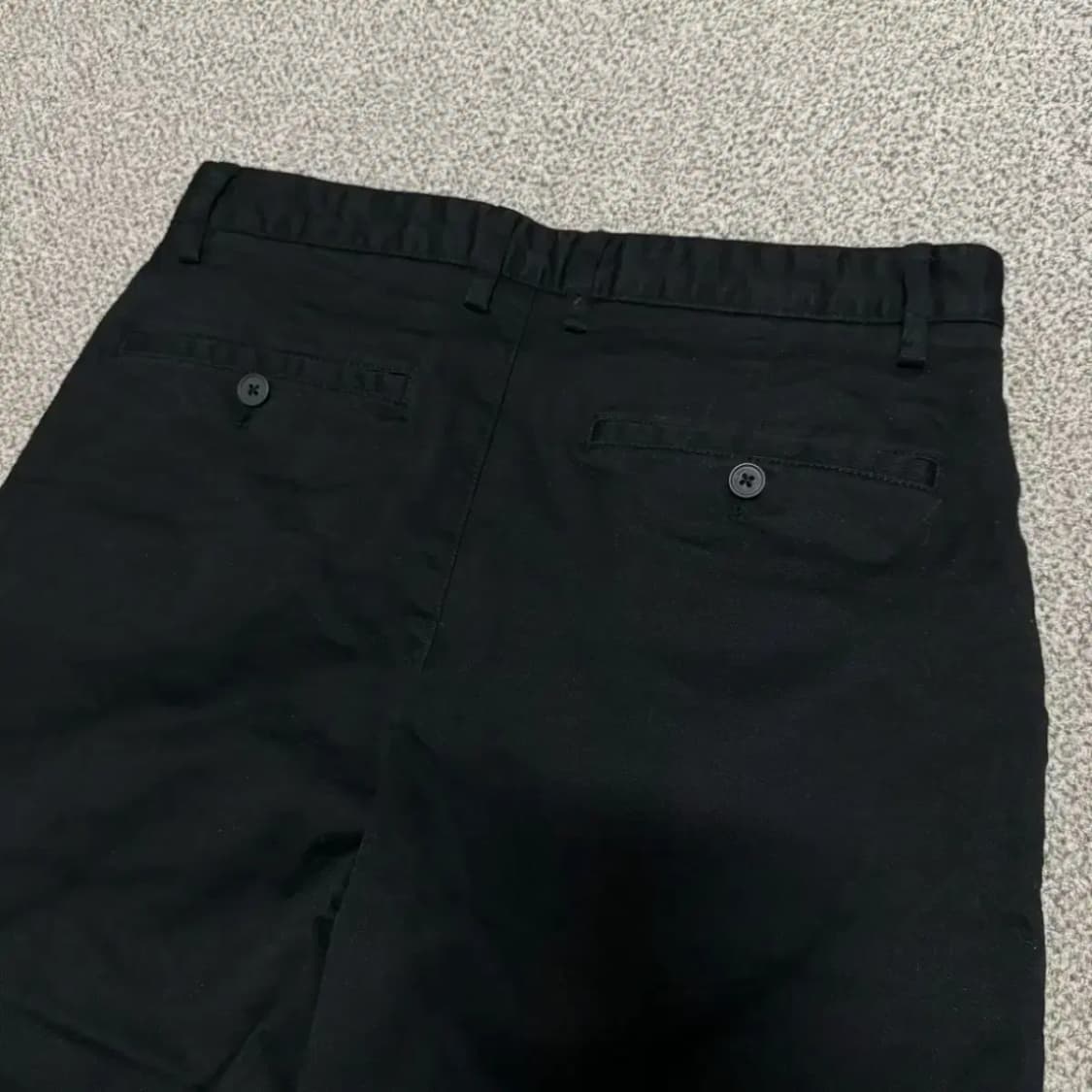 30 무신사스탠다드 블랙 면바지 상품이미지6