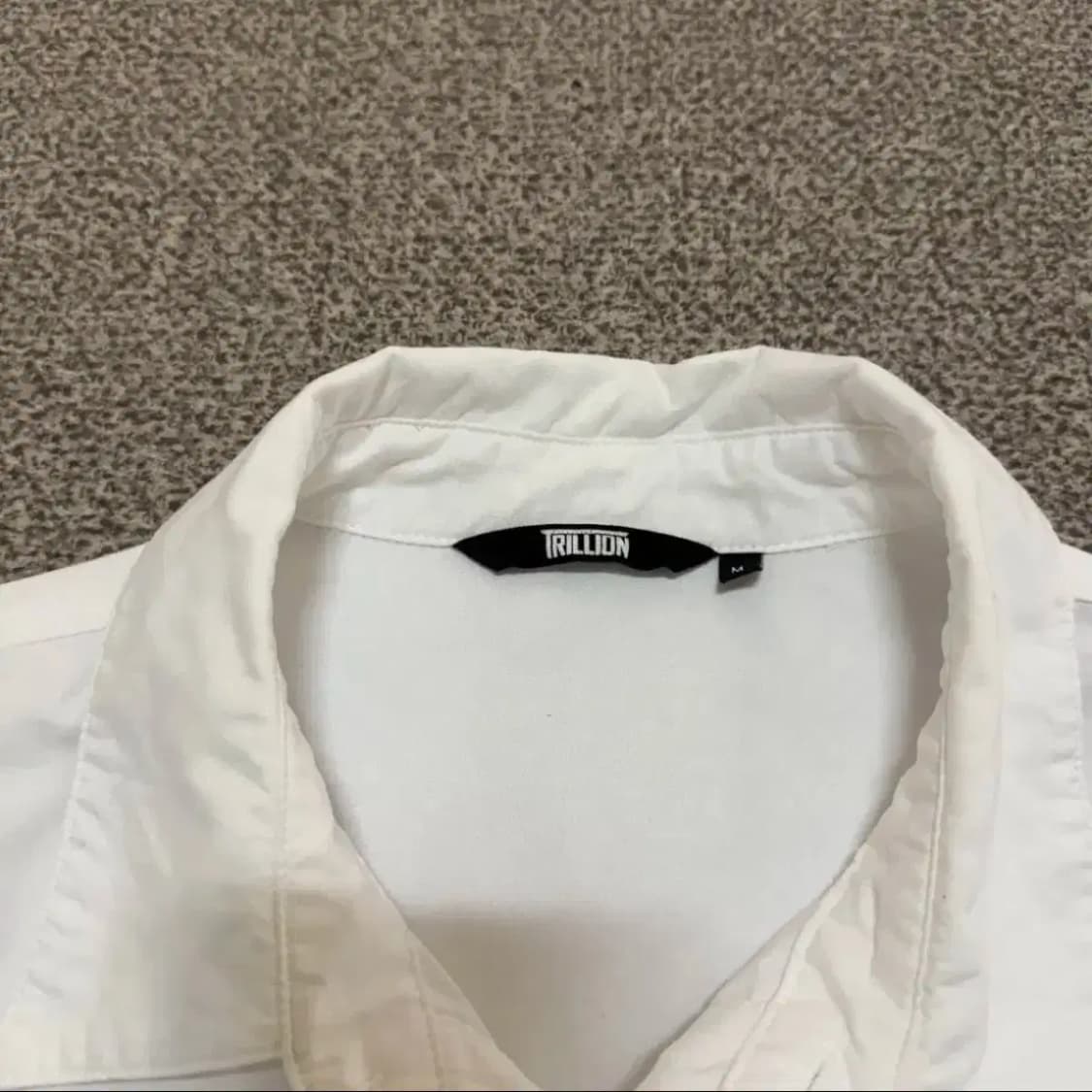 M 트릴리온 화이트 셔츠 상품이미지3
