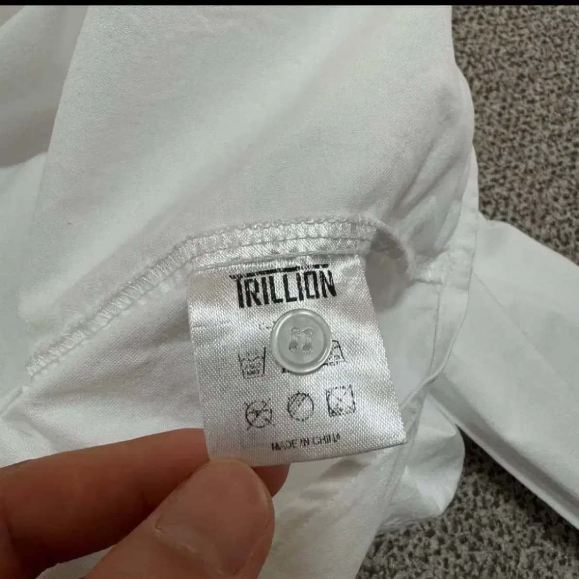 M 트릴리온 화이트 셔츠 상품이미지5