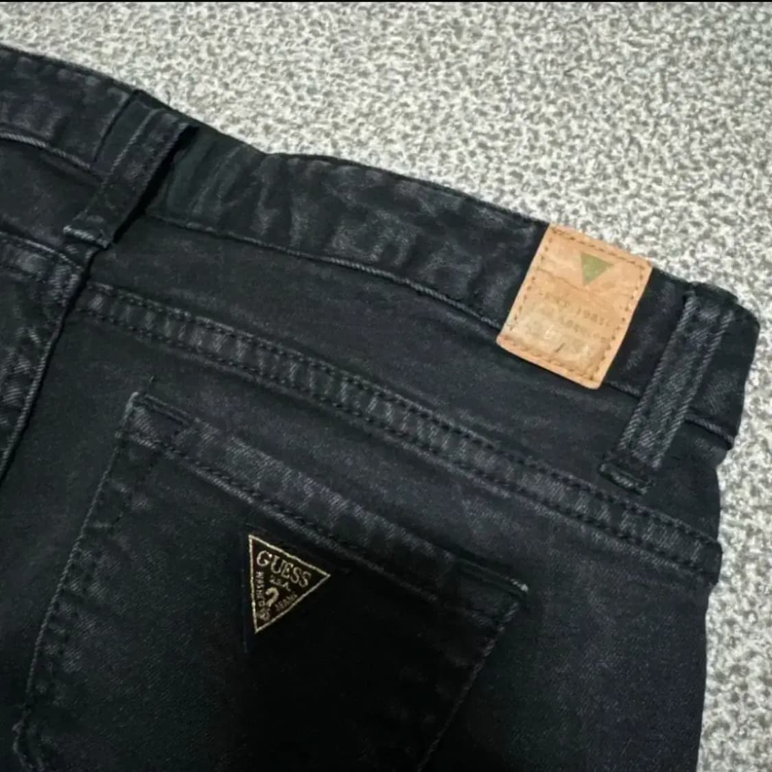 25 게스 블랙 스키니진 청바지 상품이미지3