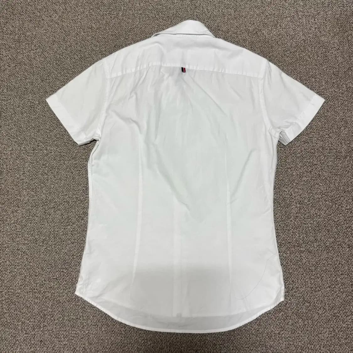 38 라코스테 화이트 반팔 셔츠 상품이미지6