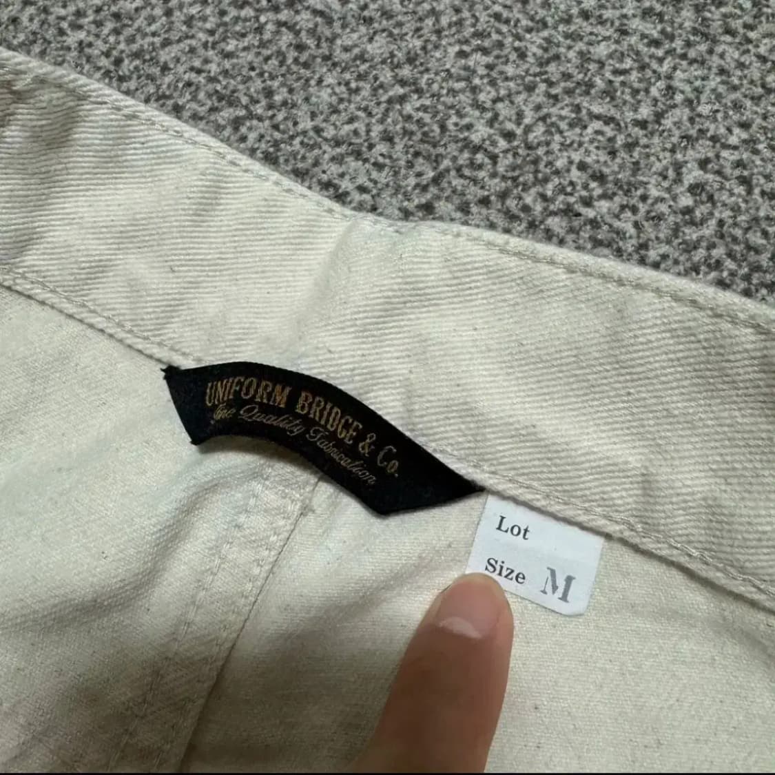 M 유니폼브릿지 면바지 상품이미지8