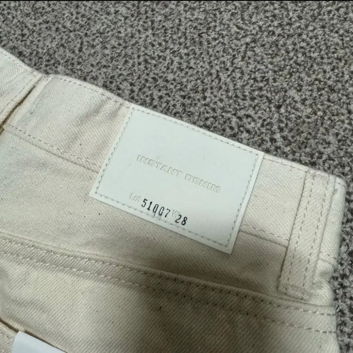 28 인스턴트데님 바지 상품이미지3