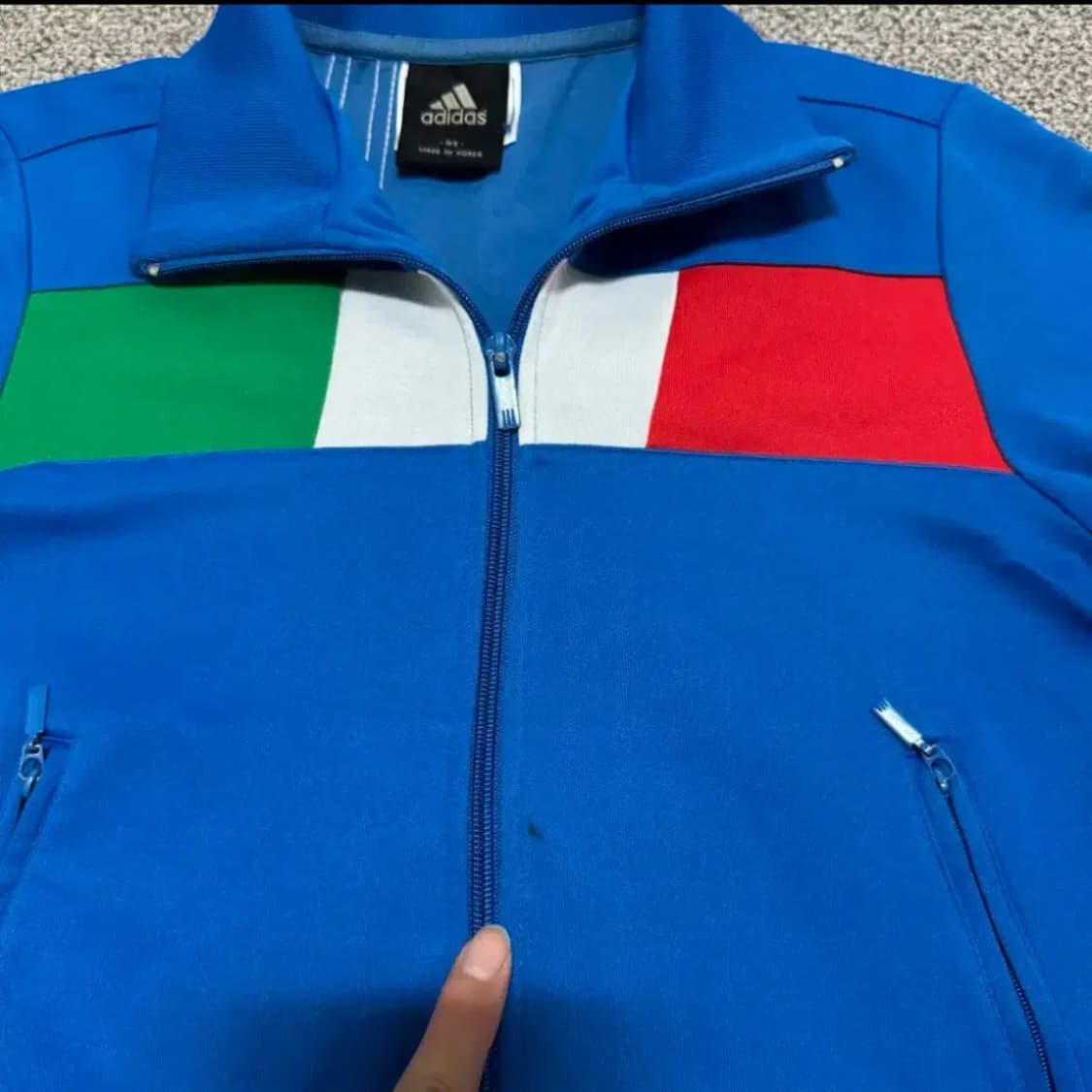 85 아디다스 이탈리아 트랙탑 져지 상품이미지6