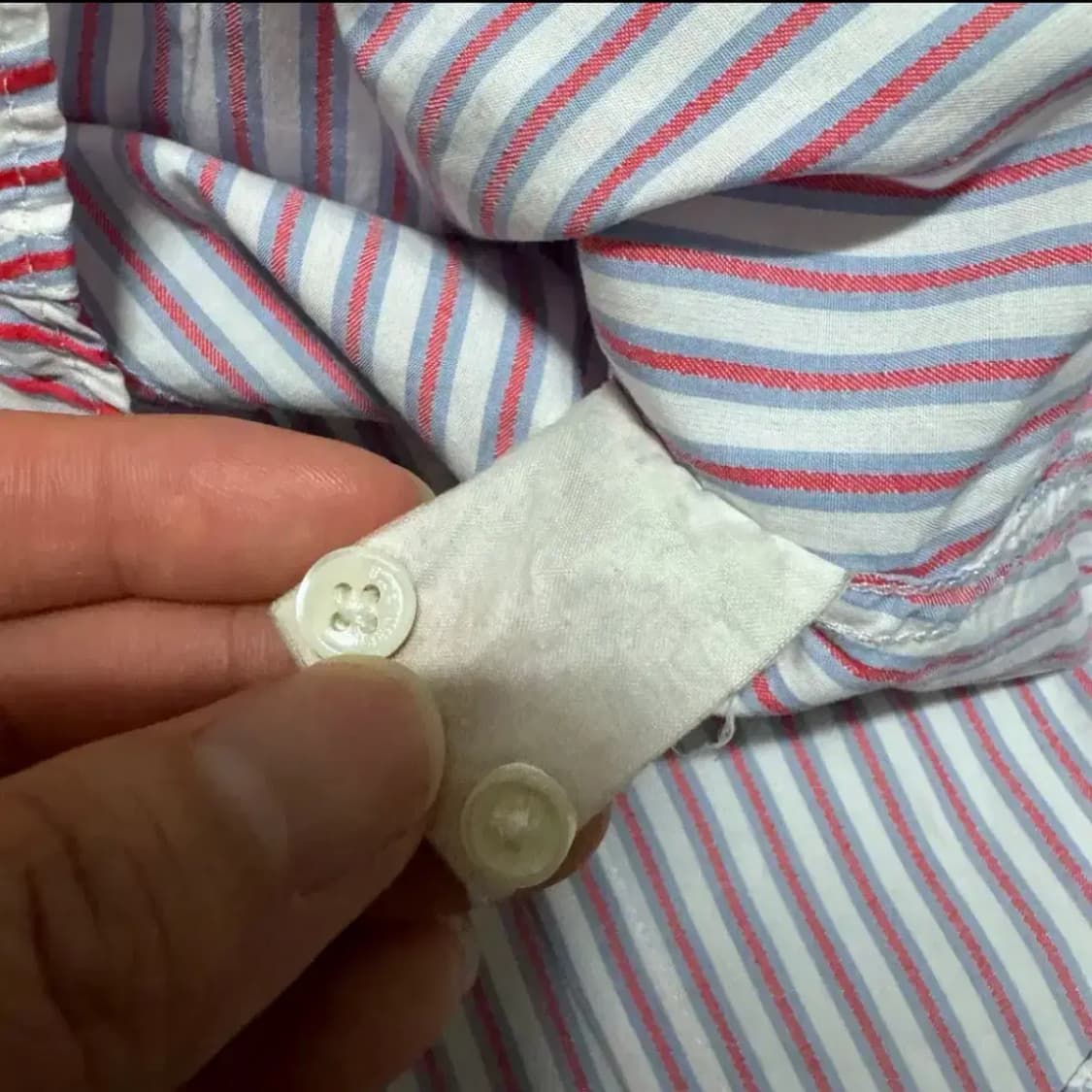 100 빈폴 스트라이프 셔츠 여성 상품이미지4