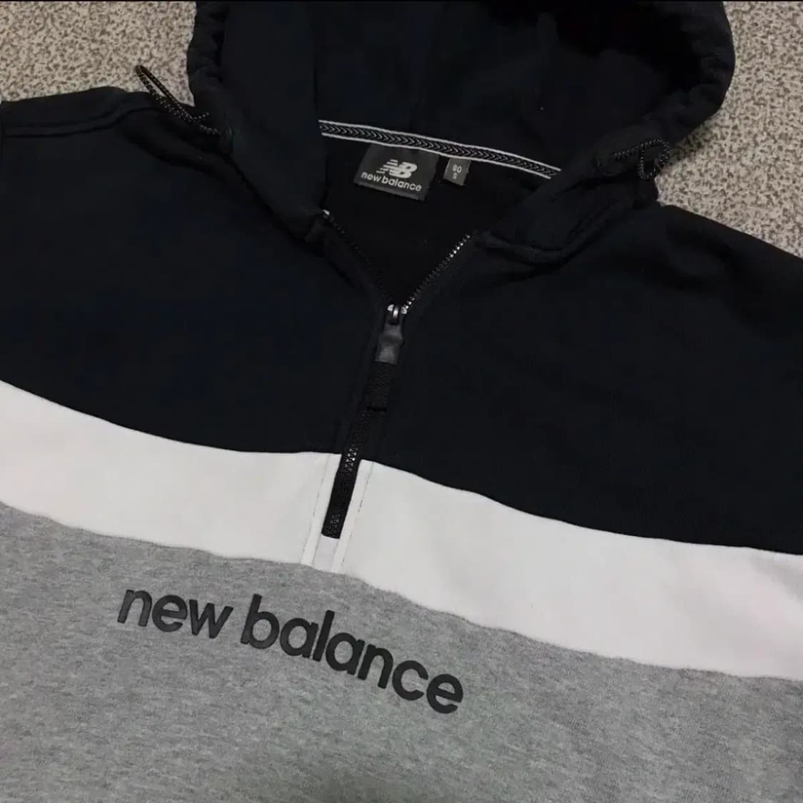 S 뉴발란스 반집업 후드티 상품이미지2